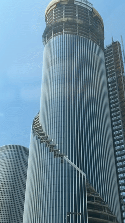 Tel Aviv's glass towers on display