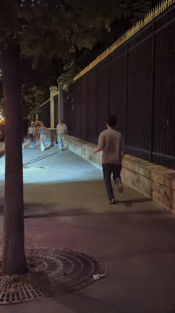 Evening street life captured across Paris neighborhoods