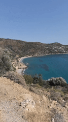 Rugged Aegean coastline near Datça on a clear summer day