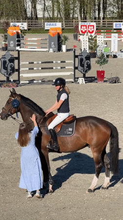 Equestrian activity observed in Lierbyen, Norway