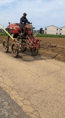 Agricultural spraying and metalwork underway in Sayama
