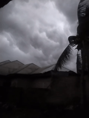 Storm weather with strong winds observed in Uyo Nigeria