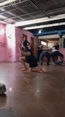 Dance class captured at El Espinal studio