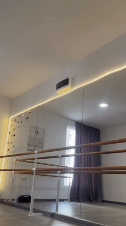 Ballerina documents weekend dance session in Budva, Montenegro