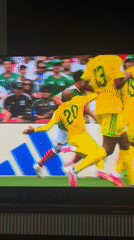 Soccer match viewing session captured in Tbilisi home