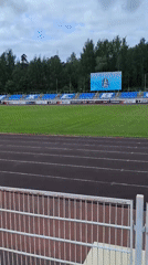 Stadium activity observed in Izhevsk under cloudy skies