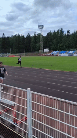 Stadium activity observed in Izhevsk under cloudy skies