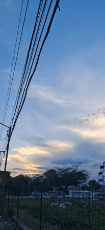 Dramatic sunset captured across multiple locations in Tinaquillo, Venezuela