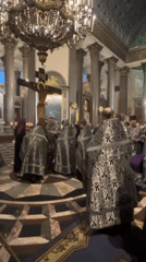 Orthodox ceremonies and tourism documented across Saint Petersburg landmarks