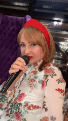 Women sing, socialize at Chaikovsky bar Friday afternoon