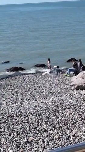 Casual coastal scenes observed across Batumi during midday