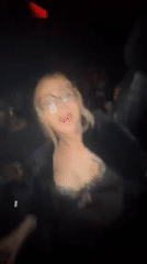 Late-night party documented at Paris hotel bar venue
