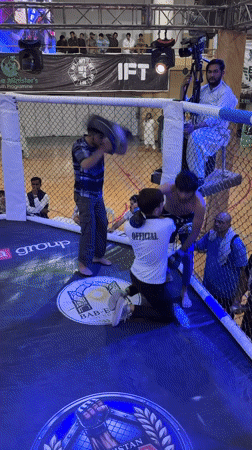 MMA event held in Quetta, Pakistan features multiple fights