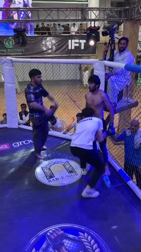 MMA event held in Quetta, Pakistan features multiple fights
