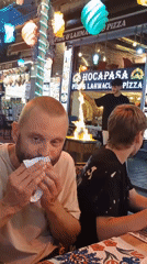 Dinner at a decorated Istanbul restaurant, indoors and out