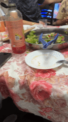 Dinner gathering documented in Topoli, Bulgaria