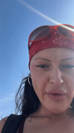 Woman films herself in Tunbridge Wells parking lot