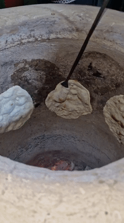 Tandoor breads and café food in Vashisht, Himachal Pradesh