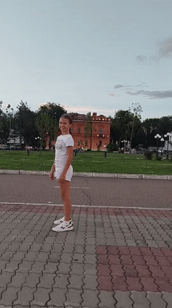 Ornate archways and city streets in a Russian-speaking locale