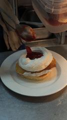 Belgrade restaurant kitchen operations documented during morning service hours