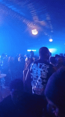 Nightclub party documented by witnesses in Rido, Nigeria