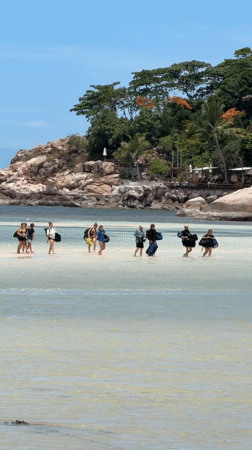 Lazy beach day on Ko Tao, Thailand