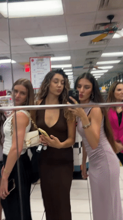 Late-night ice cream shop visit documented in Boca Raton