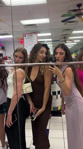 Late-night ice cream shop visit documented in Boca Raton