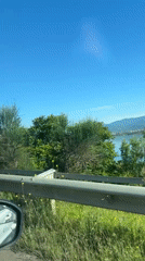 Early morning drive captures scenic Tbilisi landscapes and water views