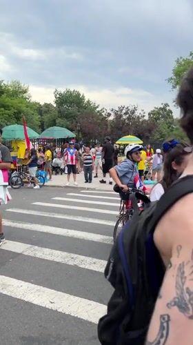 Puerto Rican parade with RiseBoro anniversary celebration in NYC