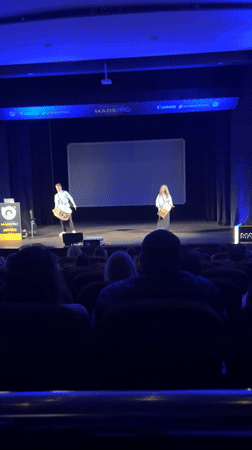 Morning performance event draws audience in Pomorie auditorium