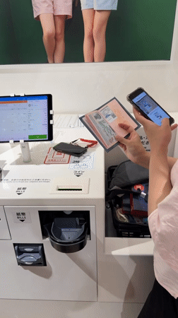 Morning retail activity documented across multiple Osaka stores