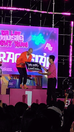 Da Lat Music Night Run awards ceremony draws crowds