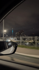 Evening memories capture nighttime drives and playful dog moments