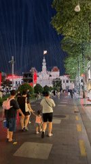 Thủ Đức nighttime event, crowds, and a late metro ride home