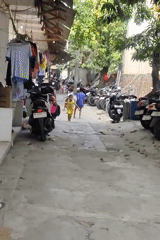 Street life and food stalls in Mekarmukti, Indonesia