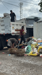 Late-night waste collection and earthquake alerts documented in Davao City