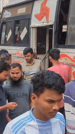 Early morning street life captured across Dhaka neighborhoods