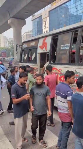 Early morning street life captured across Dhaka neighborhoods