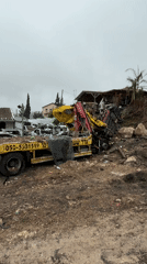 Destruction scenes documented in Israeli communities, vehicles and buildings damaged