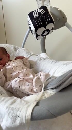 New family's morning routine documented in Aprilia, Italy