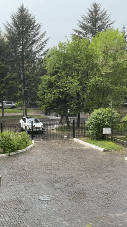 Hailstorm hits Birobidzhan as residents document weather and daily life