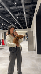 Woman shops and gets beauty treatment in Podgorica