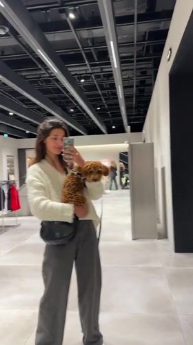Woman shops and gets beauty treatment in Podgorica