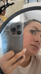 Domestic moments captured in Odintsovo: makeup, selfies, toddler mealtime