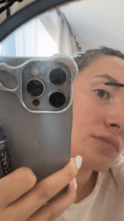 Domestic moments captured in Odintsovo: makeup, selfies, toddler mealtime