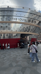 Louis Vuitton ship-shaped pop-up turns heads in Jing'an District