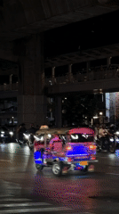 Bangkok street scenes and shopping captured during afternoon hours