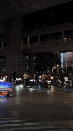 Bangkok street scenes and shopping captured during afternoon hours