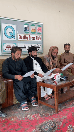 Press gathering observed at Quetta Press Club